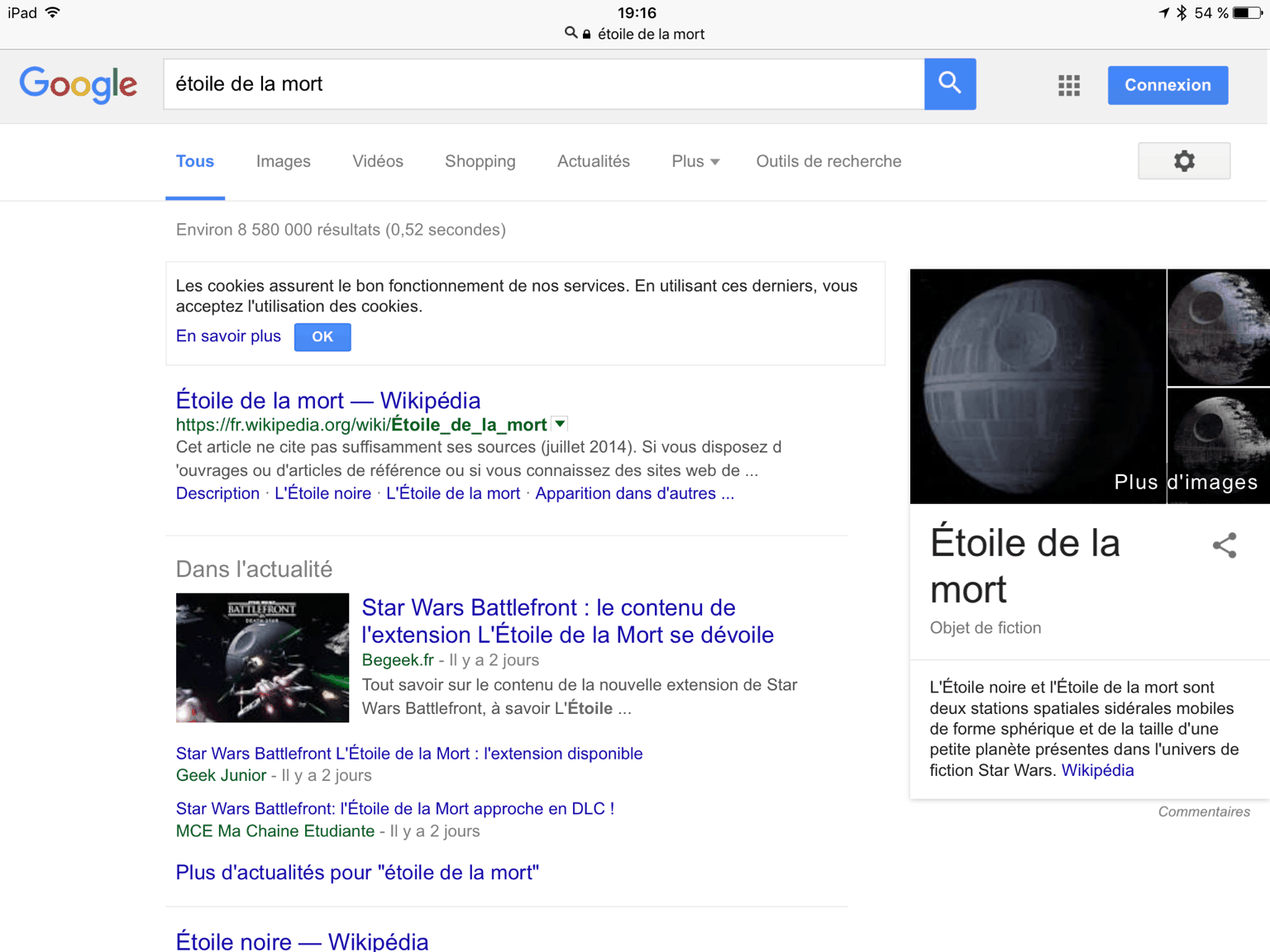 Comment chercher une image dans Google