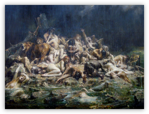 Le déluge" de Léon Comerre