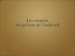 Les emplois du présent