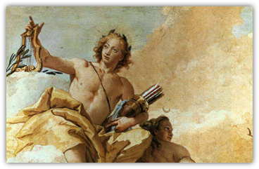 Apollon et Diane de Tiepolo