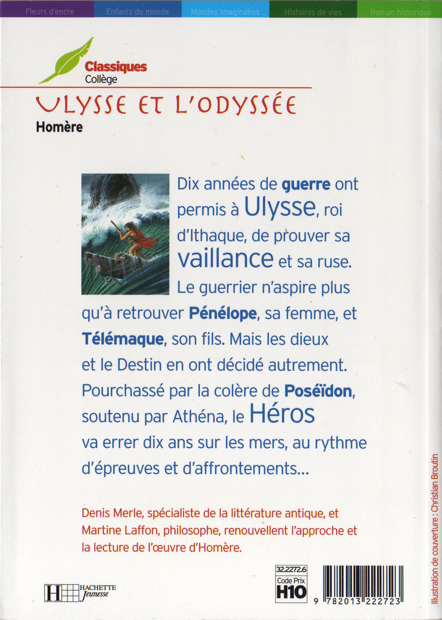 Controle Sur Ulysse Et L Odyssée 6ème