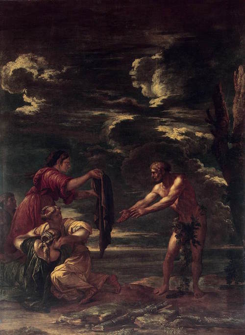 "Ulysse et Nausicaa" de Salvator Rosa