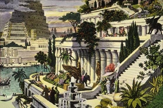 Les jardins suspendus de Babylone