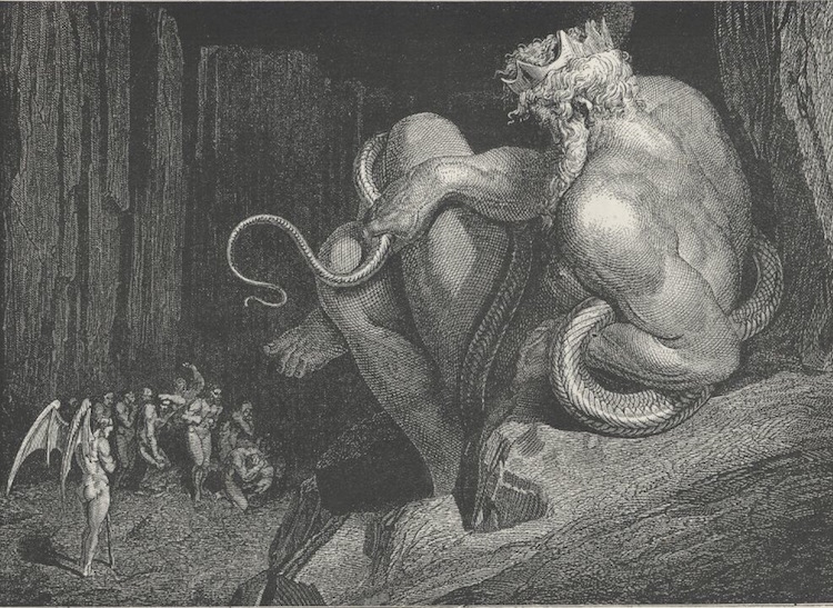 "Minos" de Gustave Doré