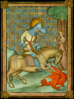 Saint Georges et le dragon