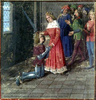 Adoubement de Lancelot