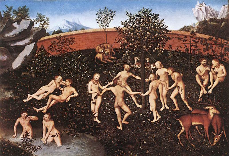 L'âge d'or par Lucas Cranach l'ancien