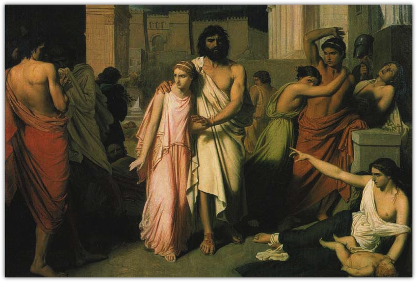 Oedipe et Antigone