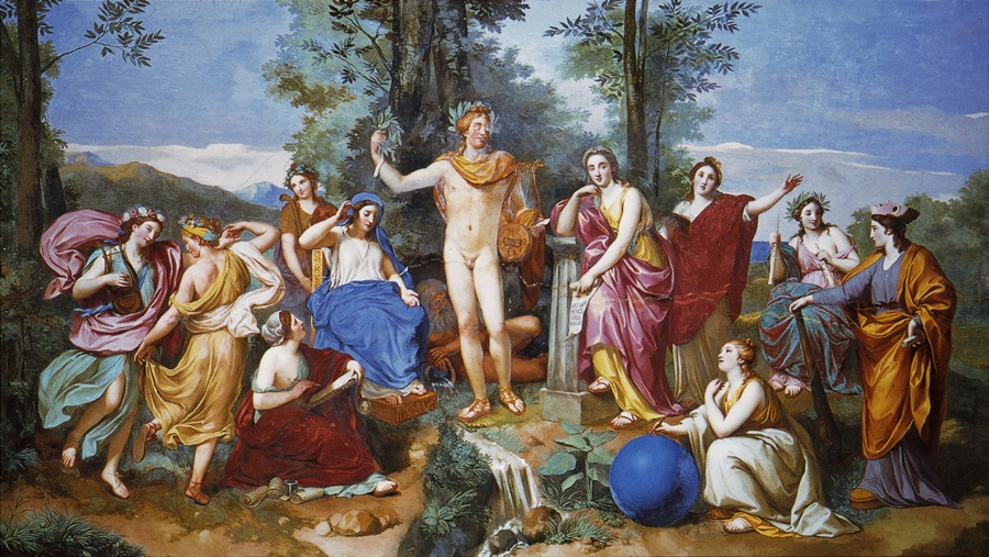 Apollon et les Muses