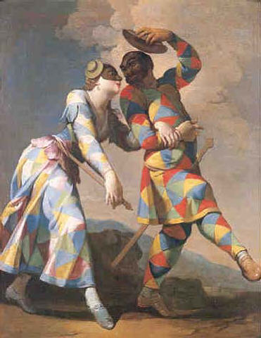 Arlequin et Colombine