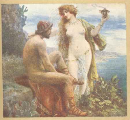 "Calypso promet l'immortalité à Ulysse"