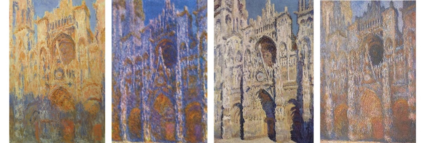 Les cathédrales de Rouen (1892-1894) de Claude Monet