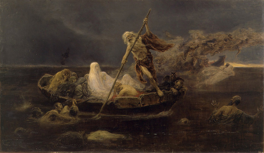 La barque de Charon (José Benlliure y Gil)