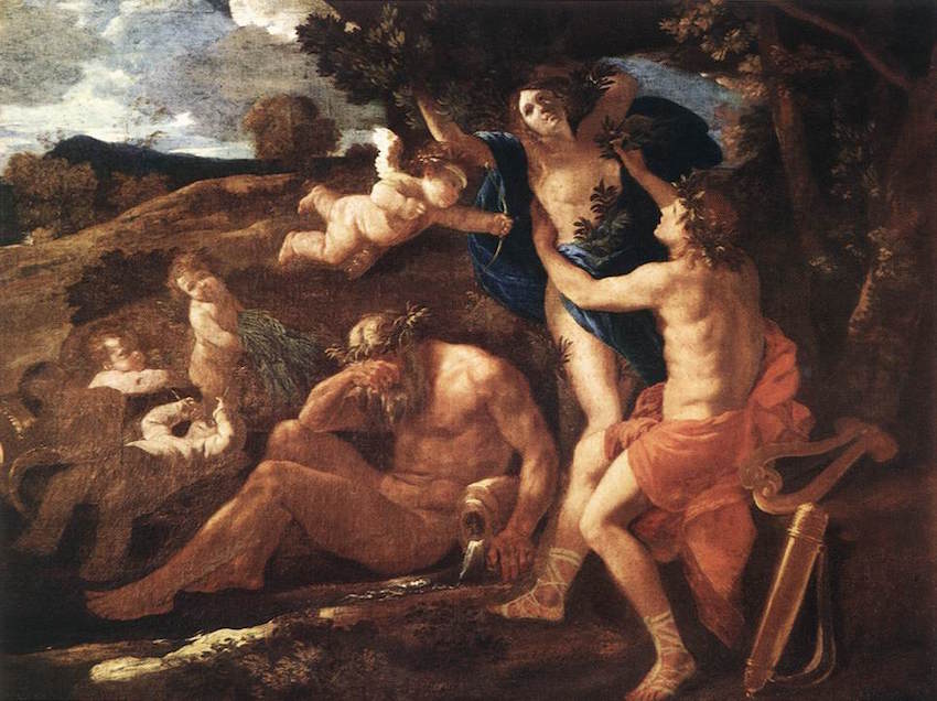 Daphné par Poussin