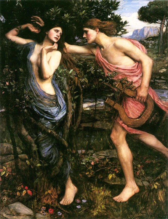 Daphné par Waterhouse