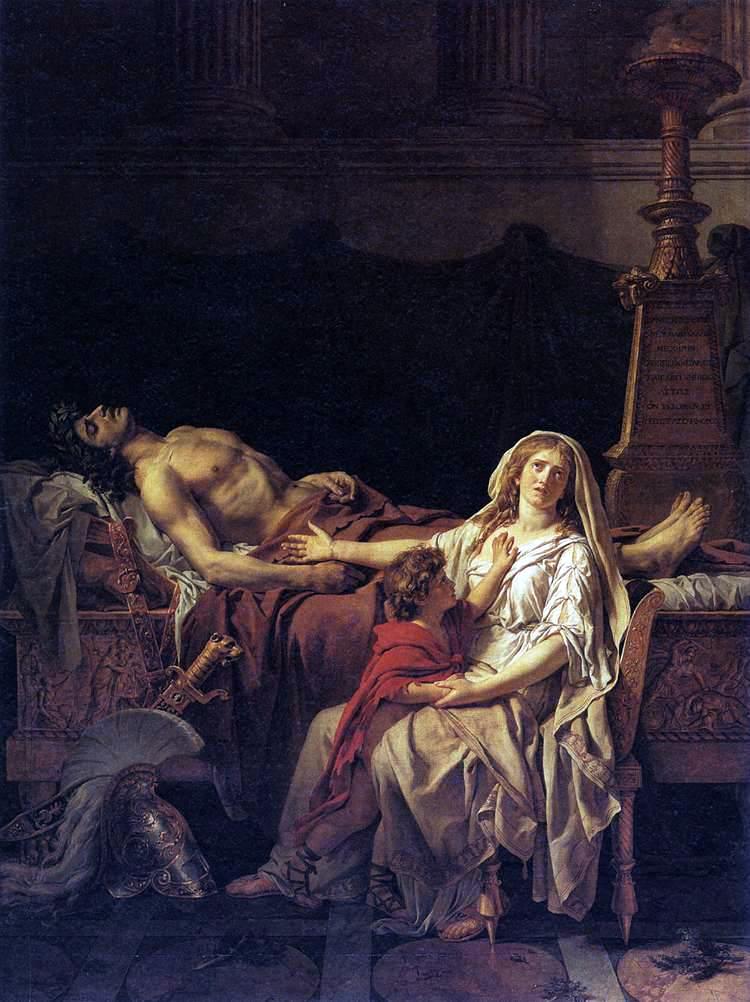 https://commons.wikimedia.org/wiki/File:Jacques-Louis_David-_Andromache_Mourning_Hector.JPG