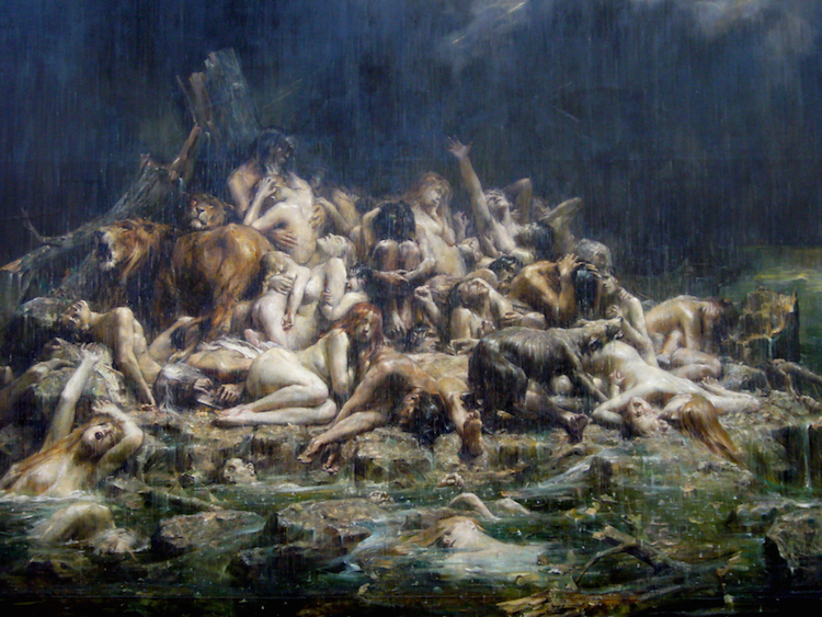 Le déluge" de Léon Comerre