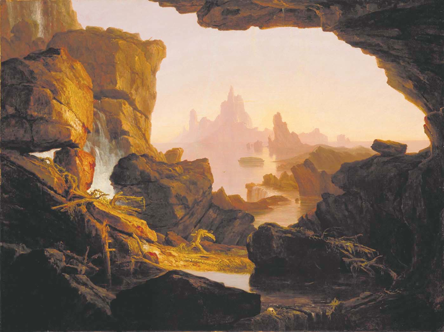 Les eaux résiduelles du déluge de Thomas Cole