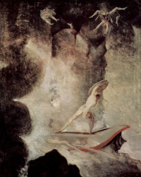 "Ulysse entre Charybde et Scylla" de Johann Heinrich Füssli