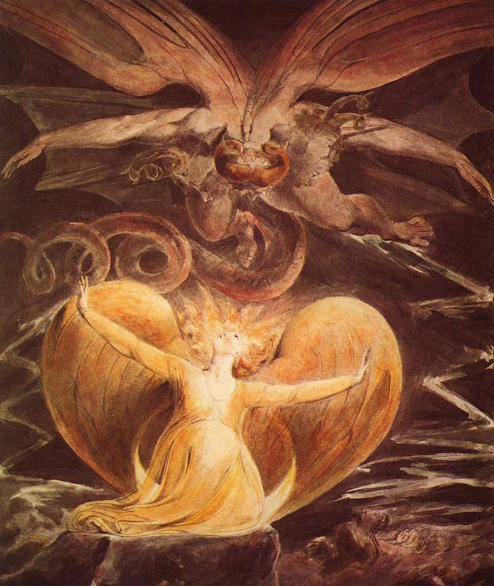 Le Dragon rouge et la femme enveloppée de soleil (William Blake)
