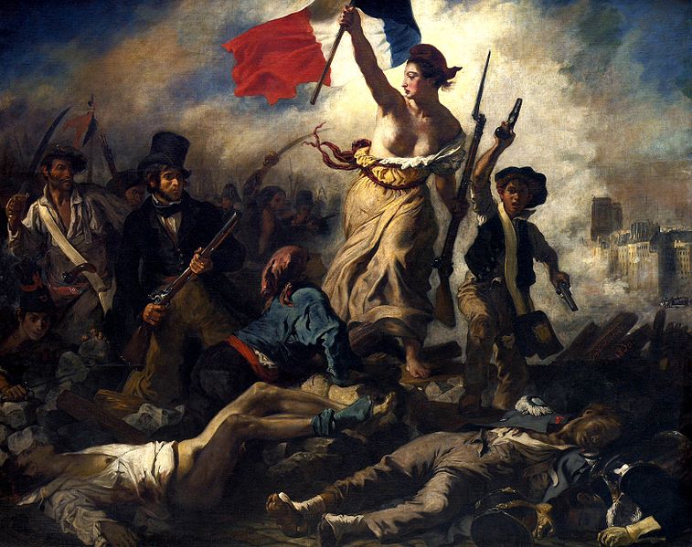 «La liberté guidant le peuple» d'Eugène Delacroix