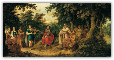 Apollon et le roi Midas