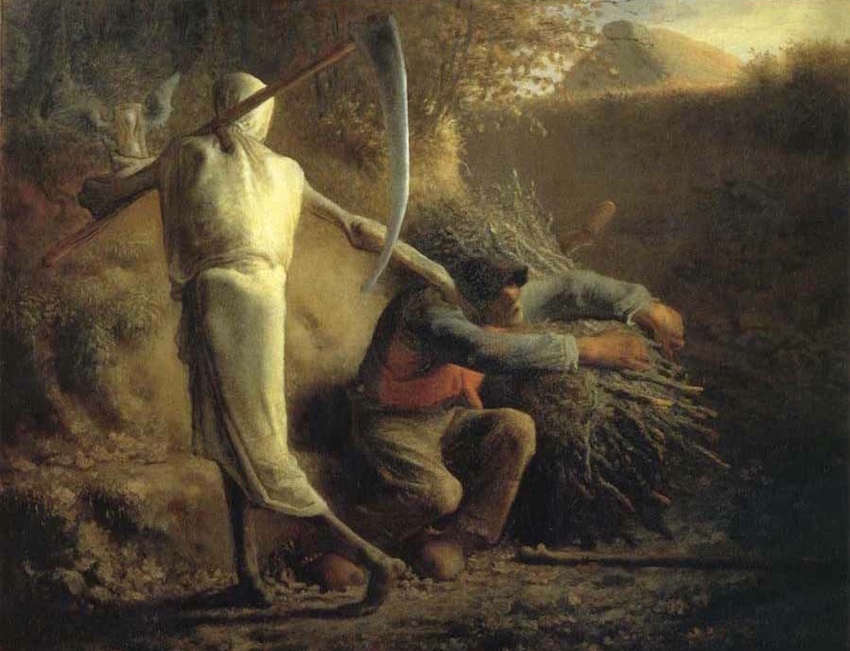 La Mort et le Bûcheron (Jean-François Millet)