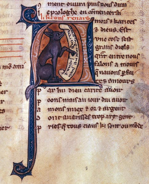 Manuscrit du Roman de Renart