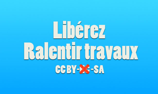 Libérez Ralentir travaux