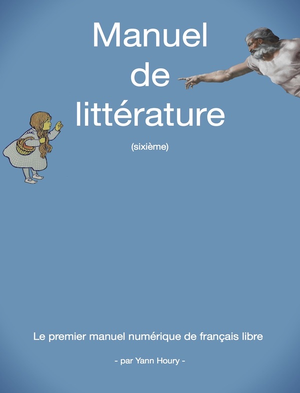 Couverture du manuel de littérature