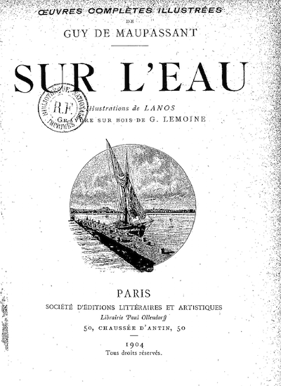 Sur l'eau