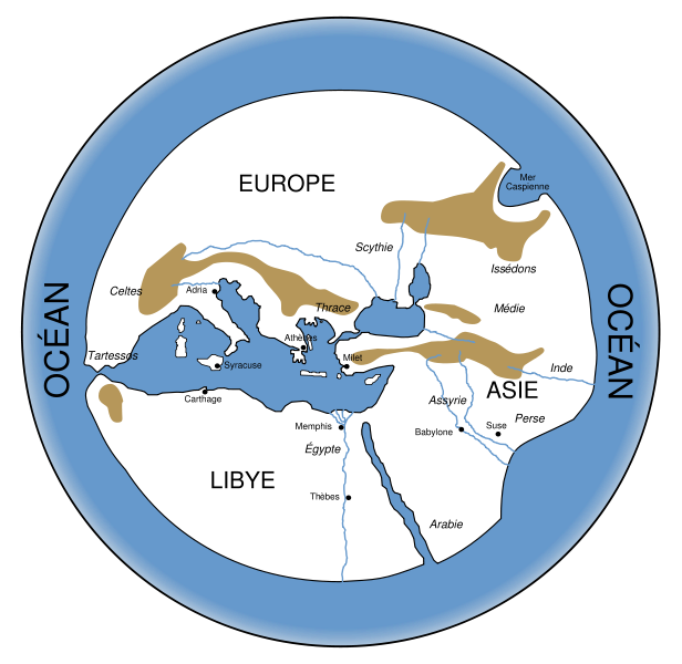 La terre selon les Grecs