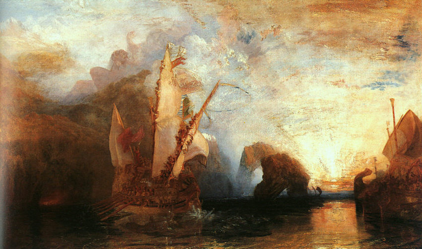 "Ulysse et Polyphème" de Joseph Mallord William Turner