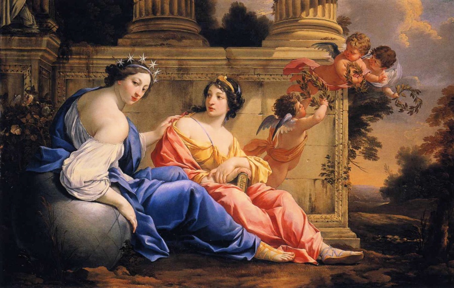 Les Muses Uranie et Calliope