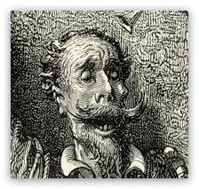 Visage de Don Quichotte