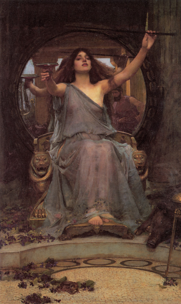 "Circé offrant une coupe à Ulysse" de John Waterhouse