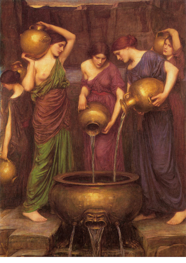 "Les Danaïdes" de Waterhouse