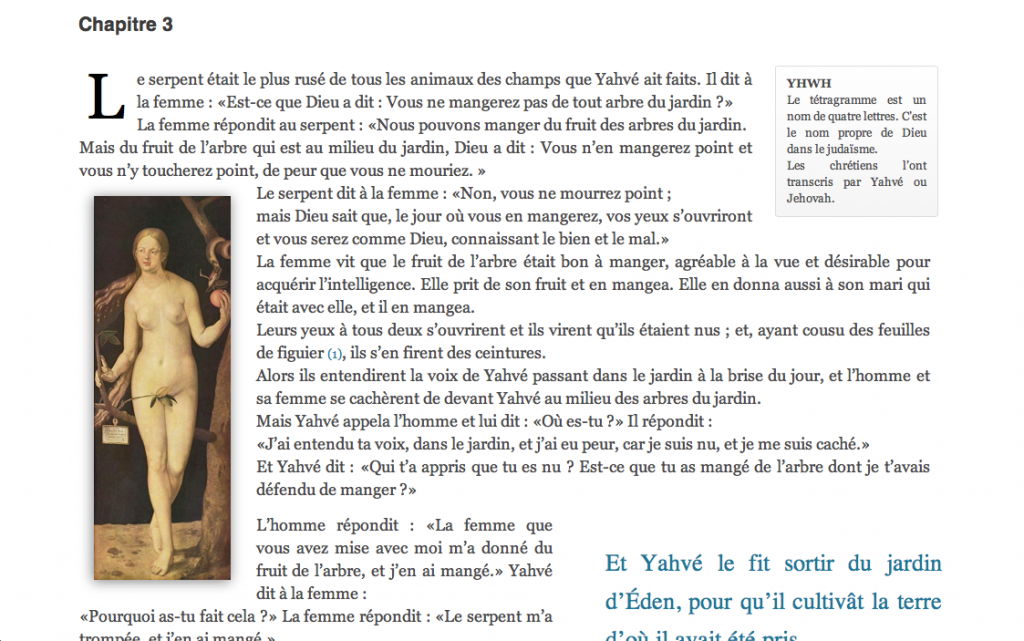 Exemple de page