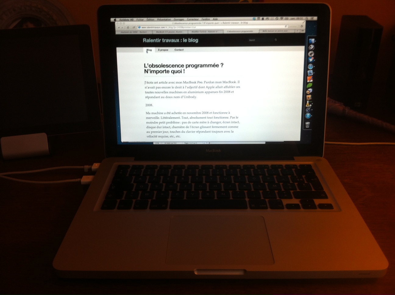 Tarif Remplacement Disque Dur Macbook Pro Unibody