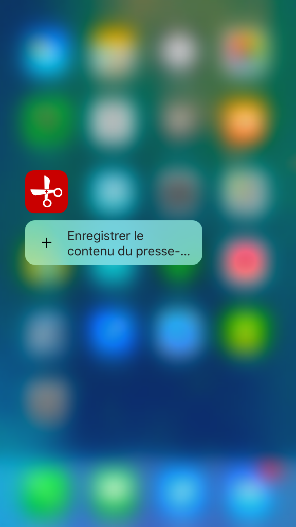 Une pression sur iPhone 6S