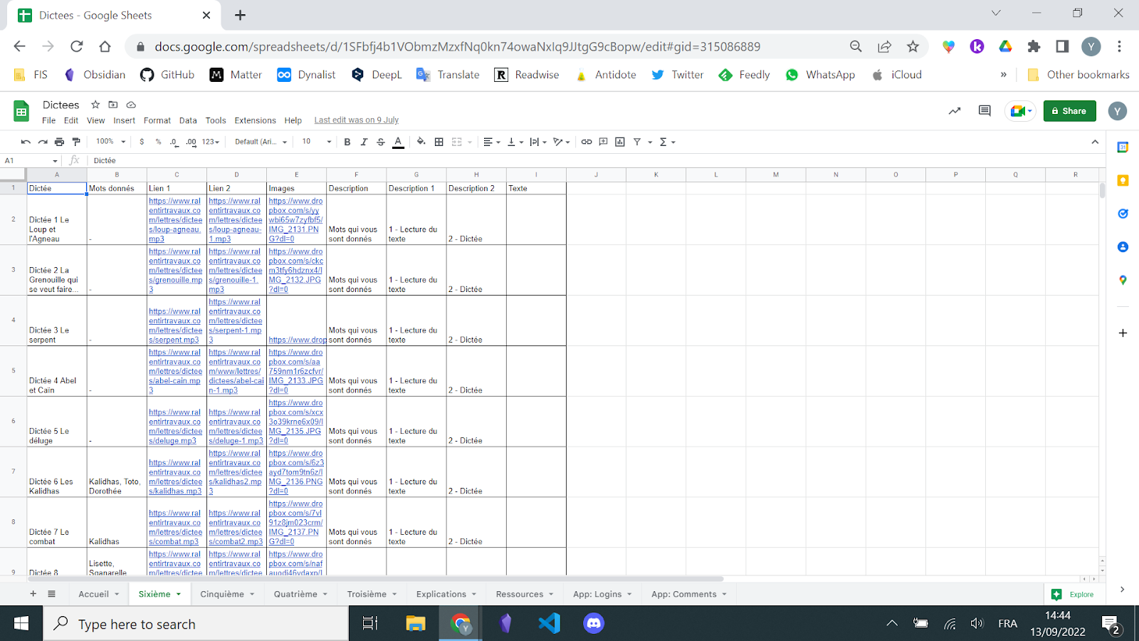 Google Sheets