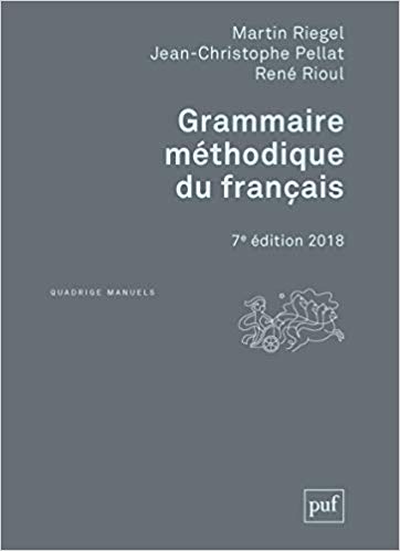 Grammaire méthodique du français