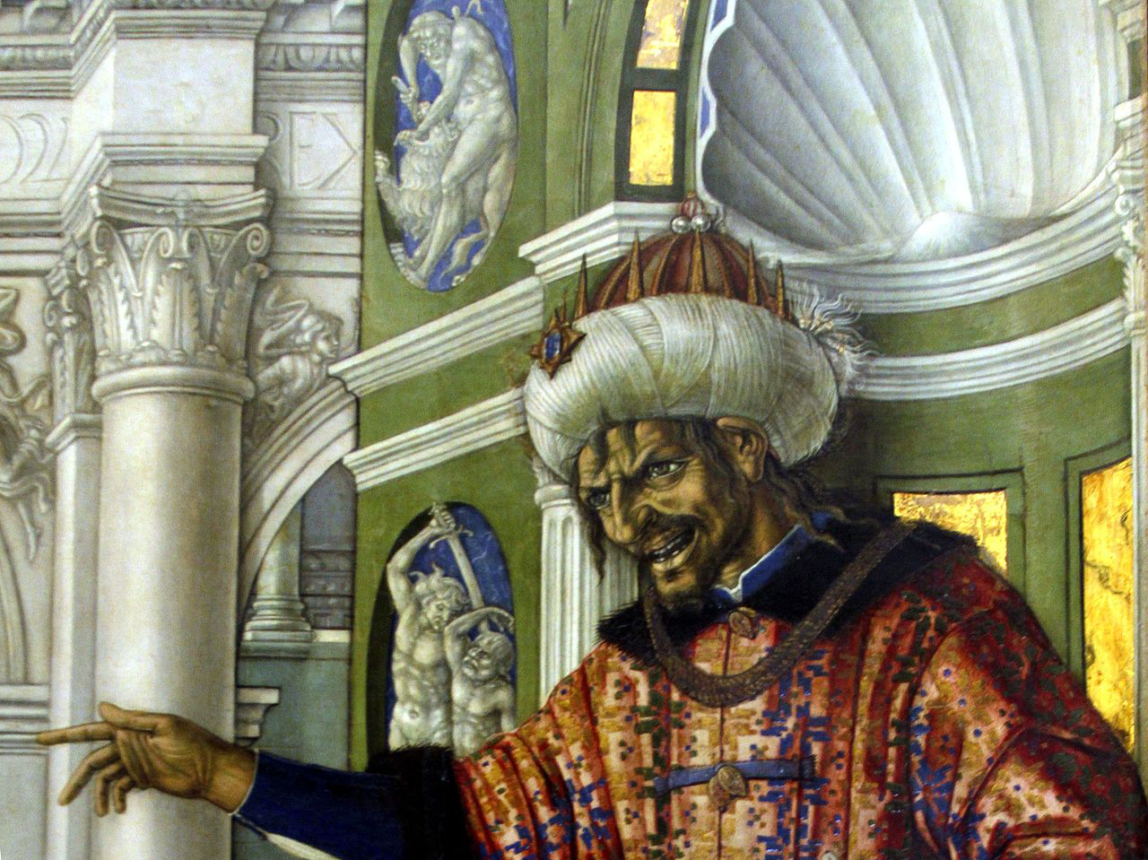 Hérode le grand - Le massacre des Innocents (Santa Maria della Scala, Sienne)
